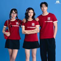 Áo thun đồng phục  cổ tròn